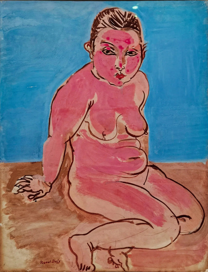 Nu rose - Raoul Dufy