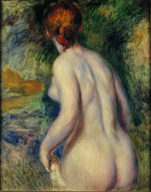 Nu vu de dos - Pierre-Auguste Renoir