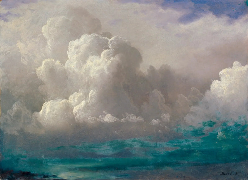 Nuages d'orage - Albert Bierstadt