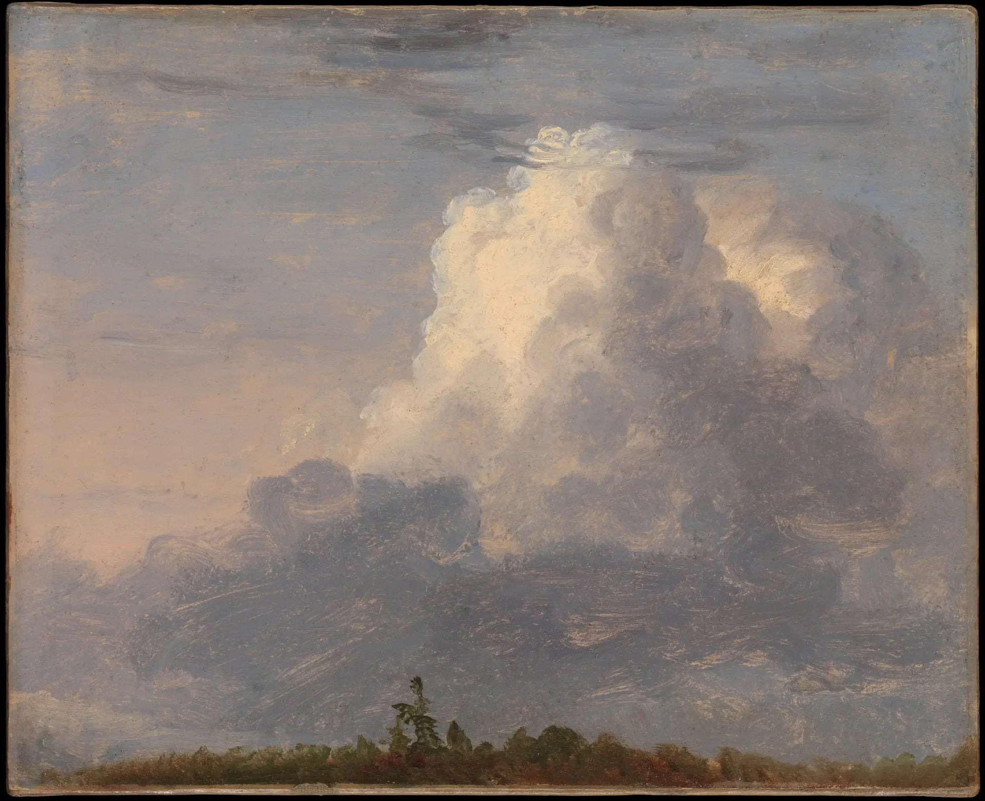 Nuages - Thomas Cole image 1 reproduction artisanale de tableau