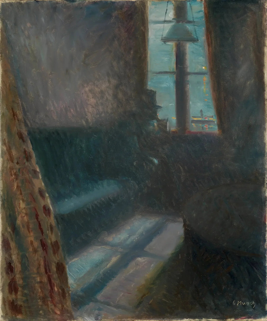 Nuit à Saint-Cloud - Edvard Munch