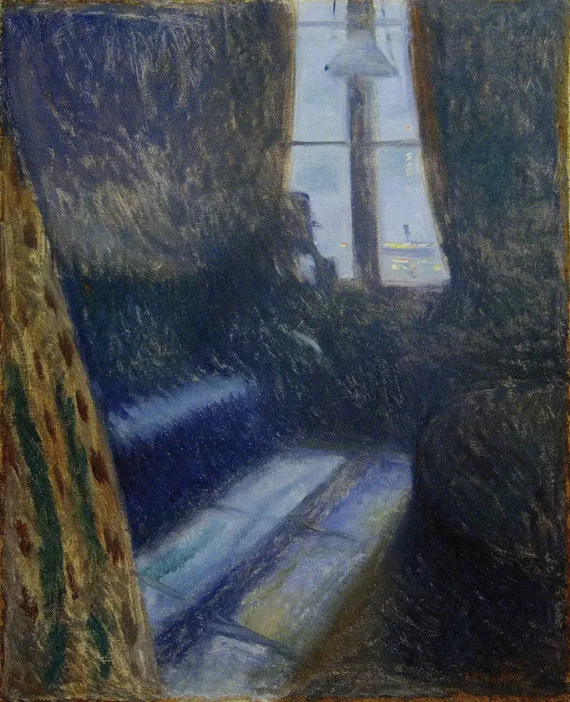 Nuit à Saint-Cloud - Edvard Munch
