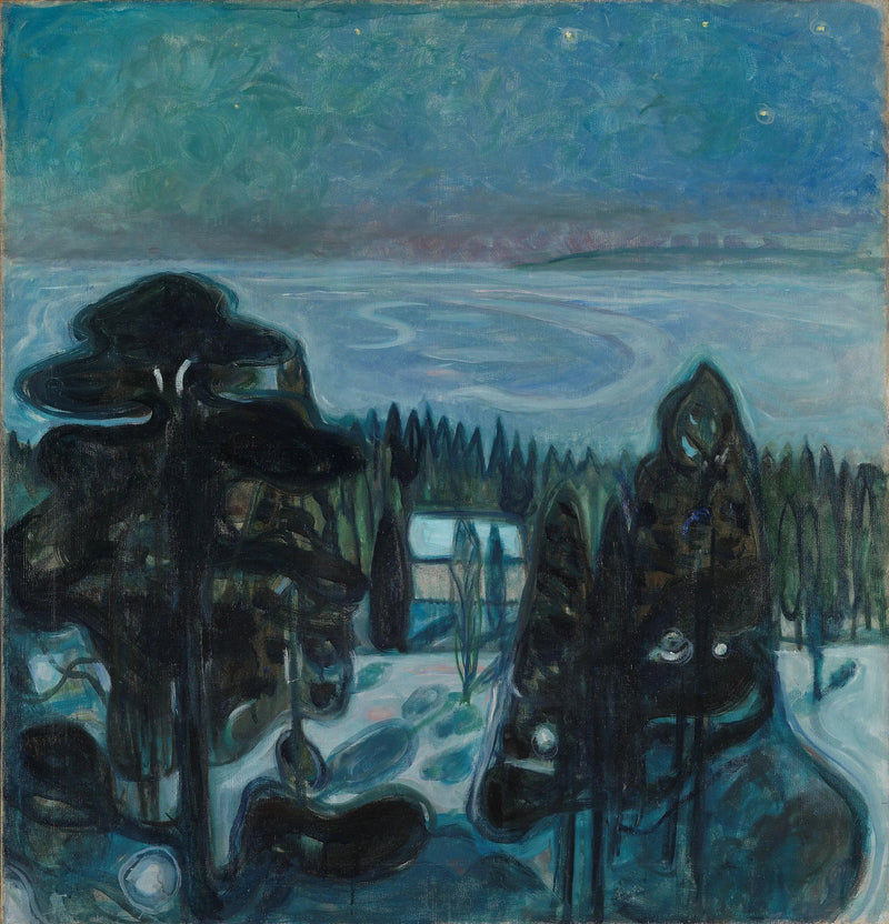 Nuit blanche - Edvard Munch