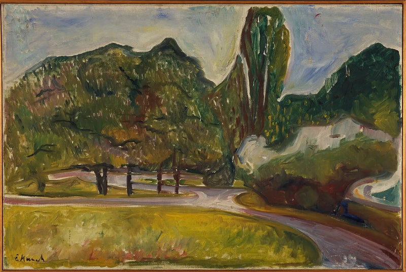 Nuit d'été à Studenterlunden - Edvard Munch