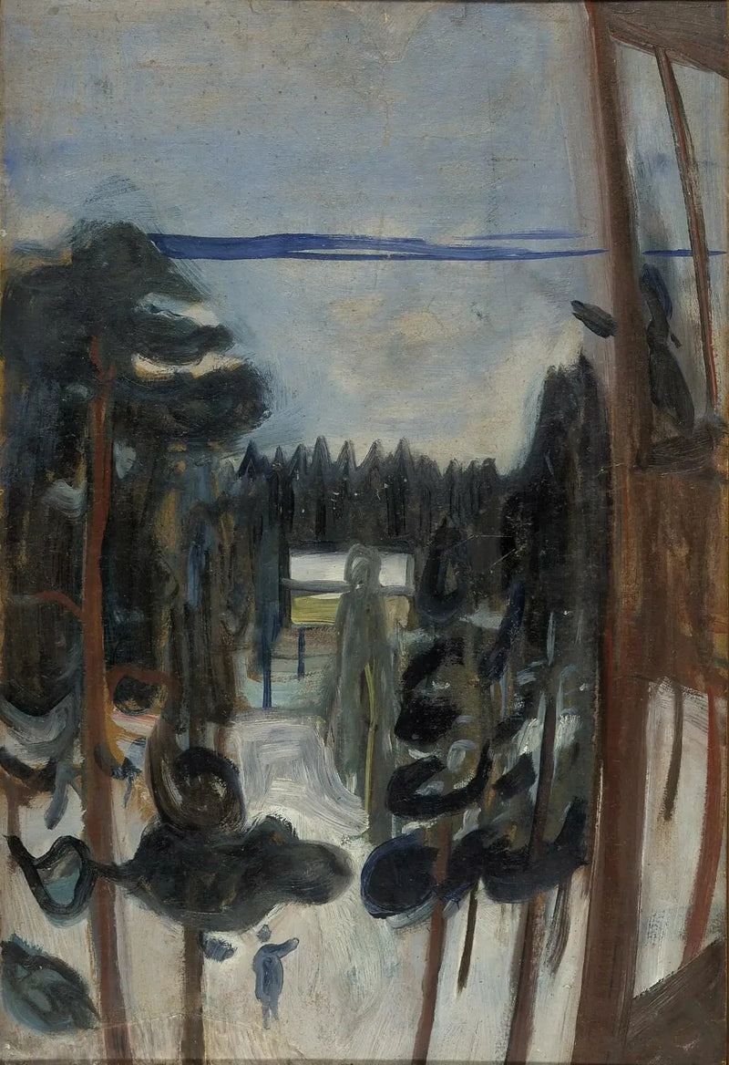 Nuit d'hiver - Edvard Munch