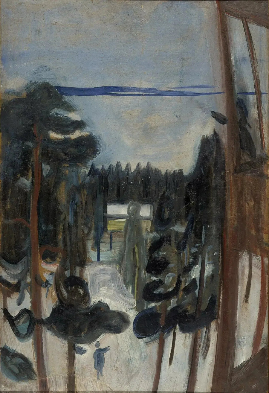 Nuit d'hiver - Edvard Munch