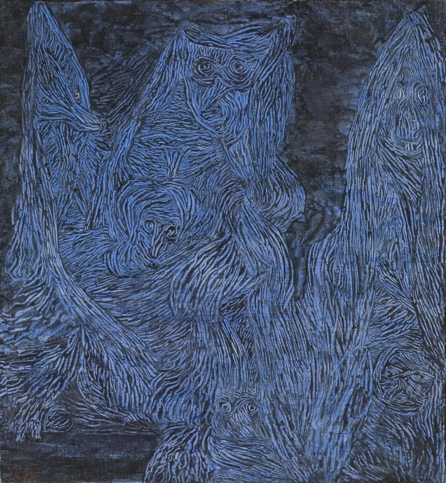 Nuit de Walpurgis - Paul Klee image 1 copie peinte à la main à l’huile