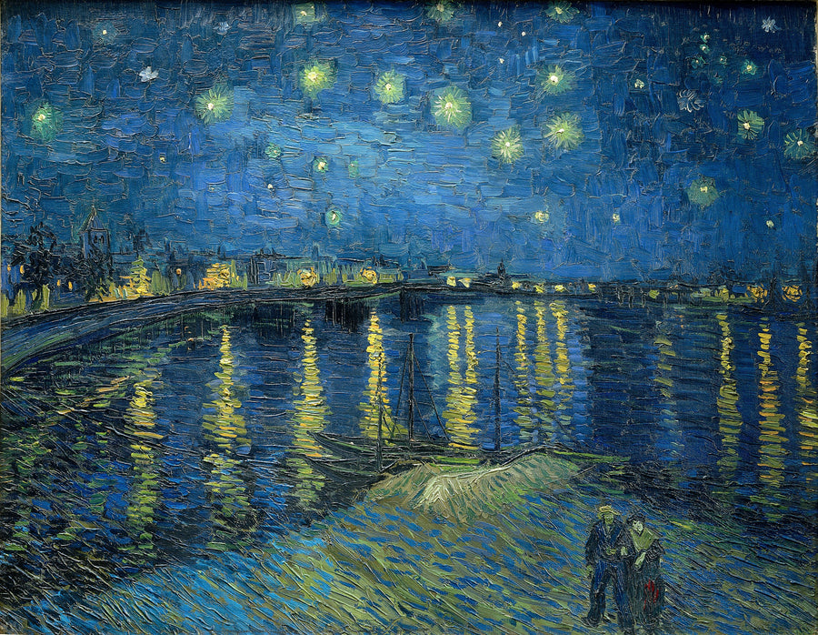 Зоряна ніч над Роною - Vincent van Gogh