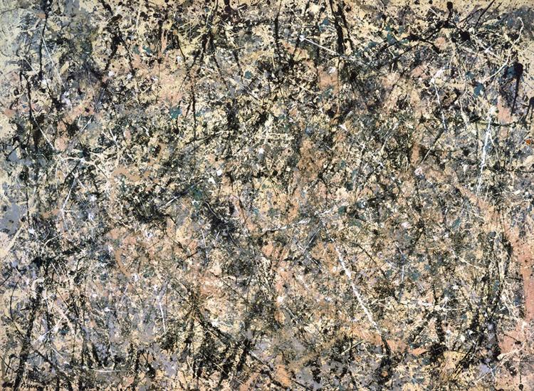 Numéro 1, 1950 (Brume de lavande) - Jackson Pollock image 1 reproduction de peinture à l’huile