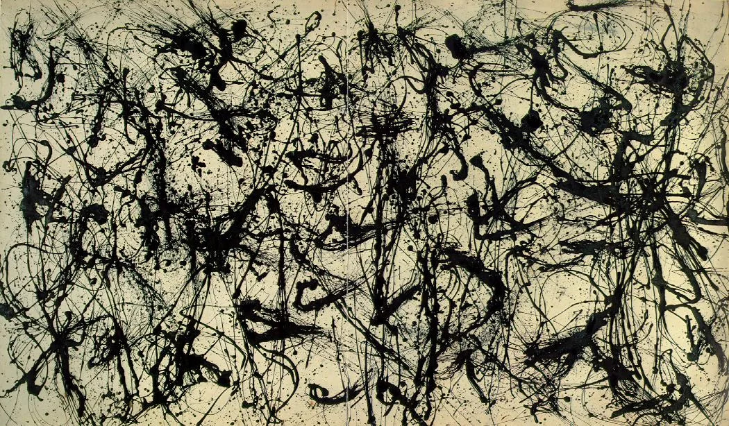 Numéro 32, 1950 - Jackson Pollock image 1 reproduction de peinture à l’huile