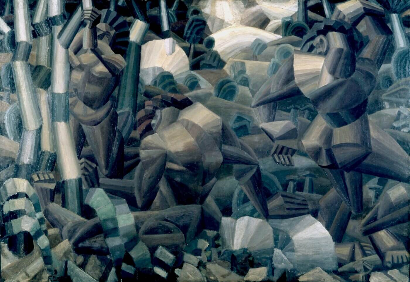 Nus dans la forêt - Fernand Léger image 1 copie de tableau peinte à la main
