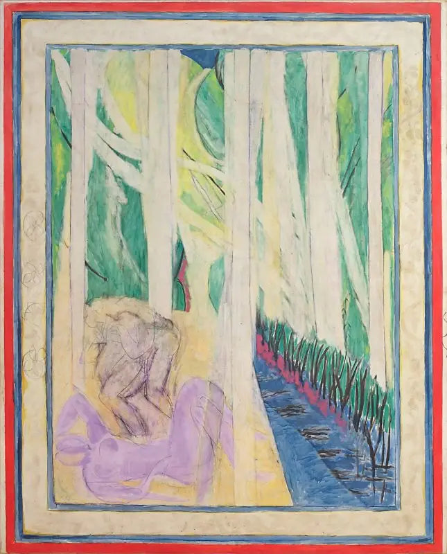 Nymphe dans la forêt - Henri Matisse image 1 copie de tableau peinte à la main