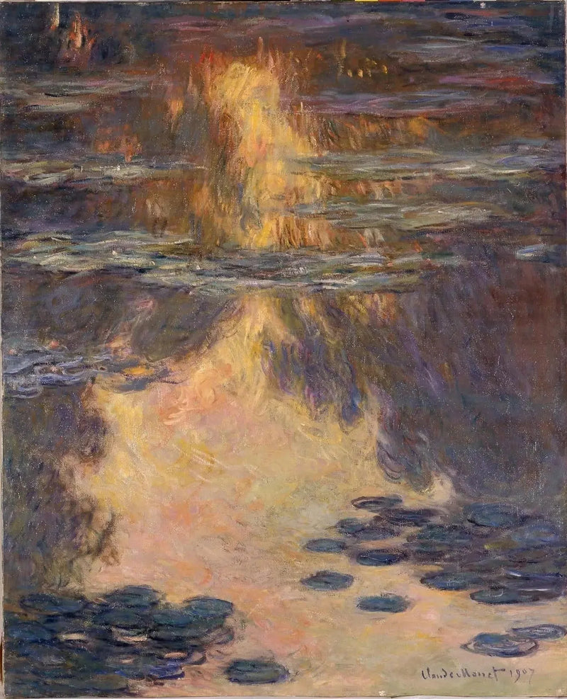 Латаття W1713 - Клод Моне