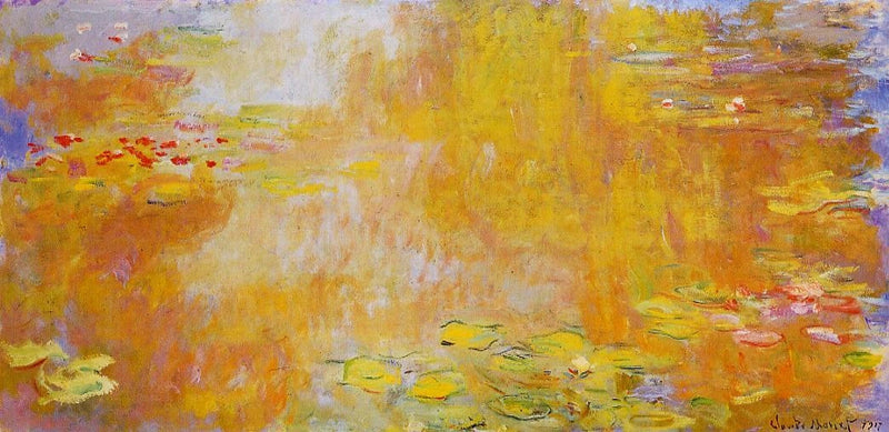 Водяні лілії в Живерні, Нант W1886 - Клод Моне