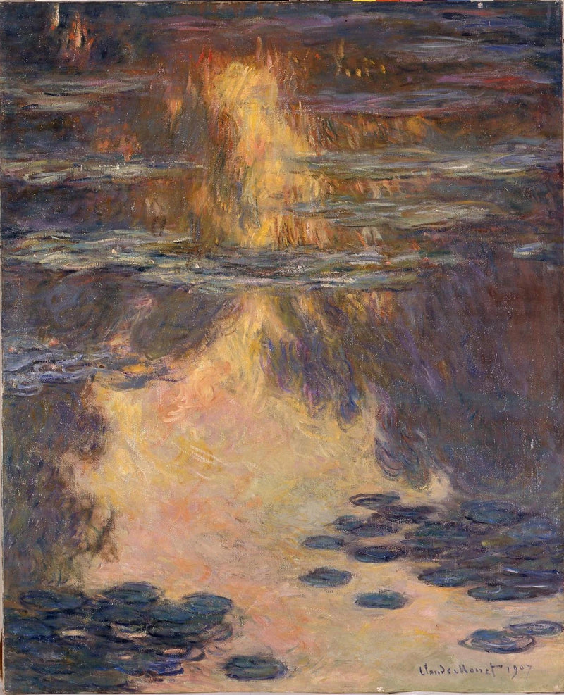 Водяні лілії, Kuboso W1713 - Клод Моне
