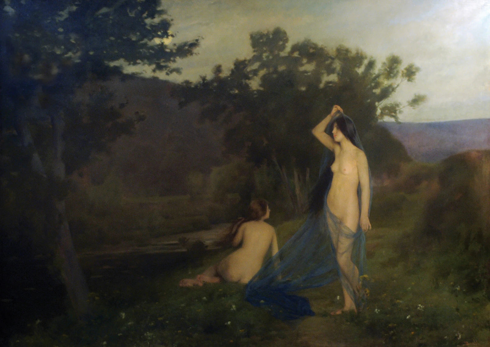 Les nymphes du coucher du soleil - Joan Brull Vinyoles