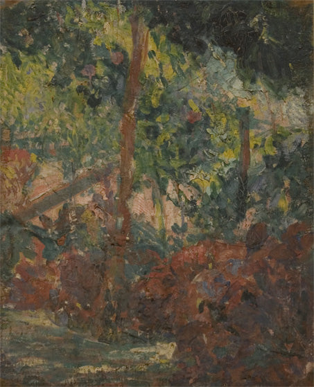 O jardim - Eliseu Visconti image 1 copie de tableau peinte à la main