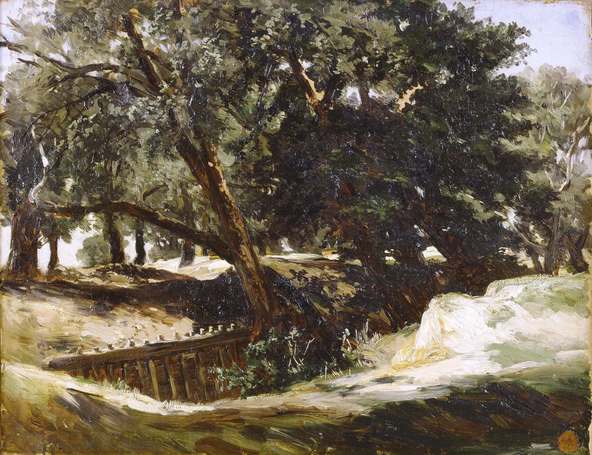 Oak Grove (San Vicente de la Barquera) - Carlos de Haes