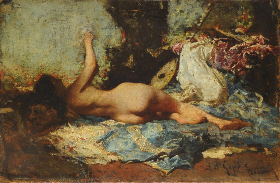 Odalisca - Mariano Fortuny Marsal