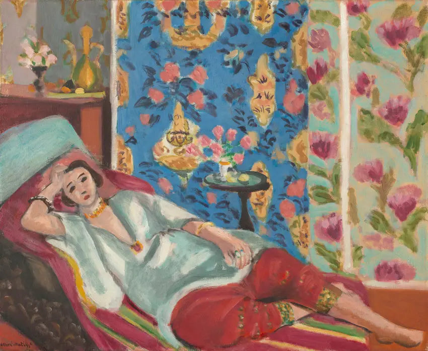 Odalisque à la culotte rouge - Henri Matisse image 1 reproduction réalisée par Alpha Reproduction