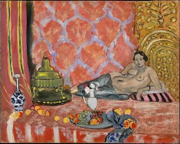 Odalisque au pantalon gris - Henri Matisse image 1 copie peinte à la main à l’huile