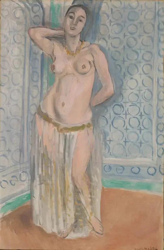 Odalisque bleue - Henri Matisse image 1 tableau peint à l’huile sur toile