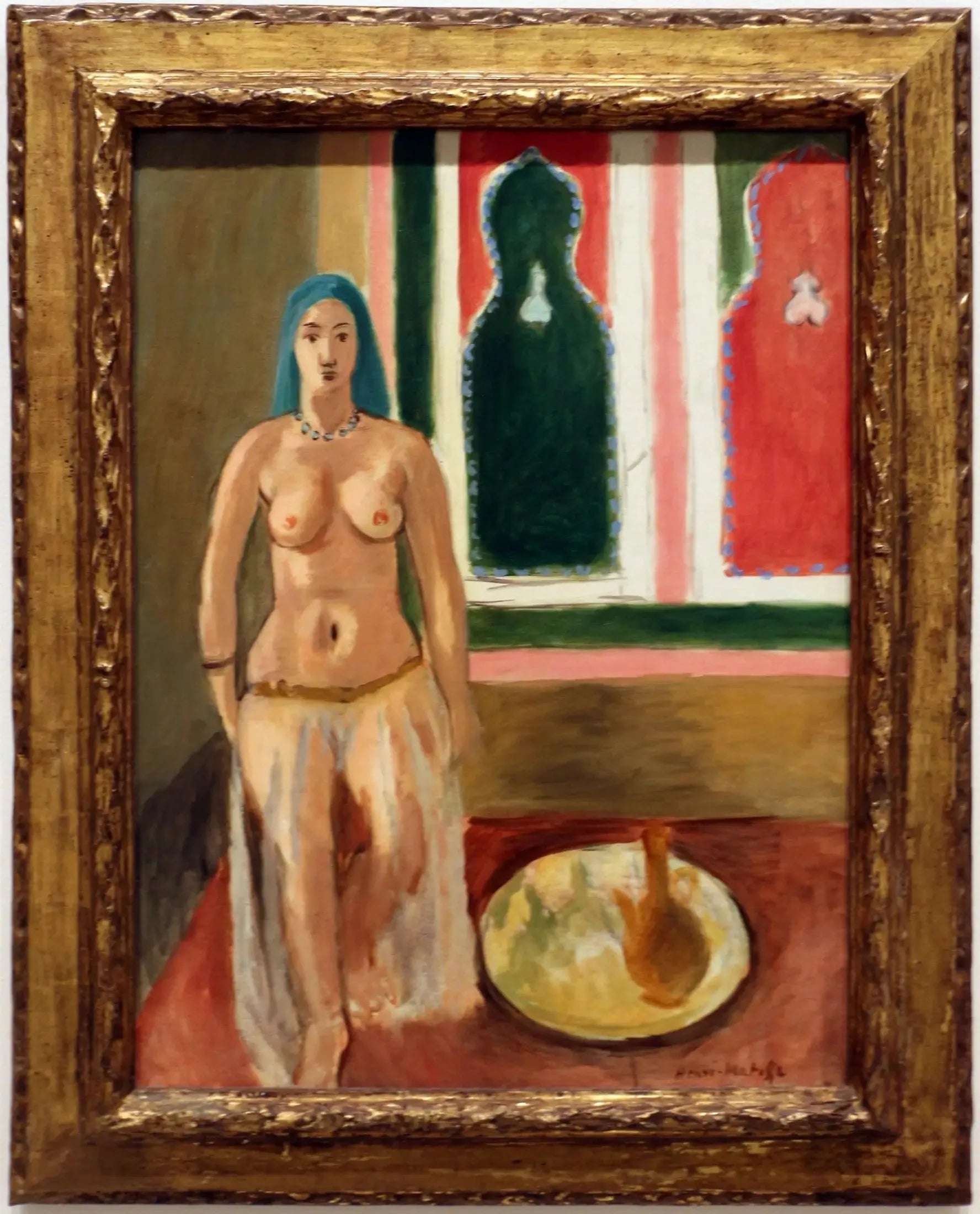 Odalisque Coiffure Verte - Henri Matisse image 1 reproduction d’œuvre d’art à l’huile