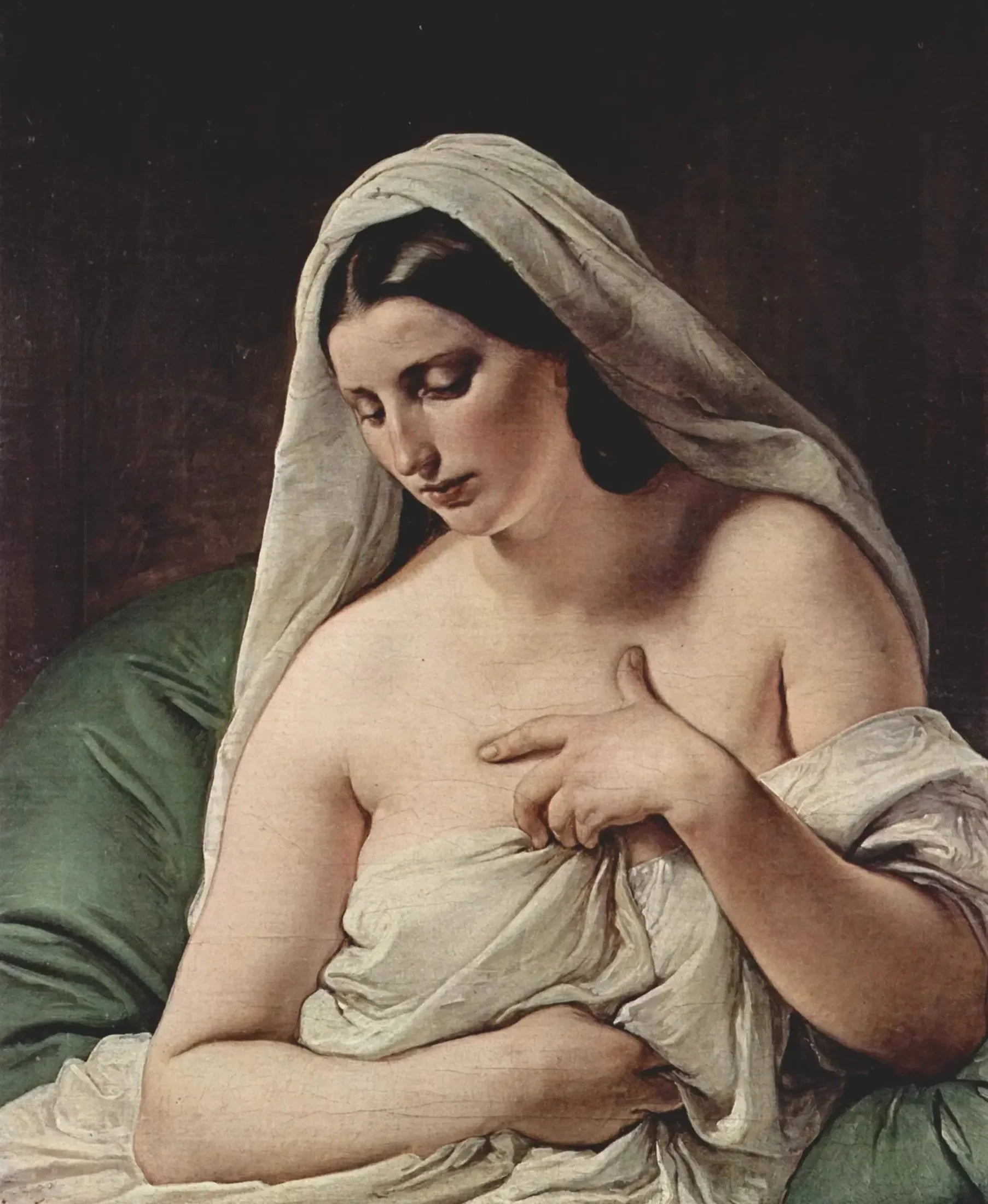 Odalisque - Francesco Hayez image 1 tableau peint à l’huile sur toile
