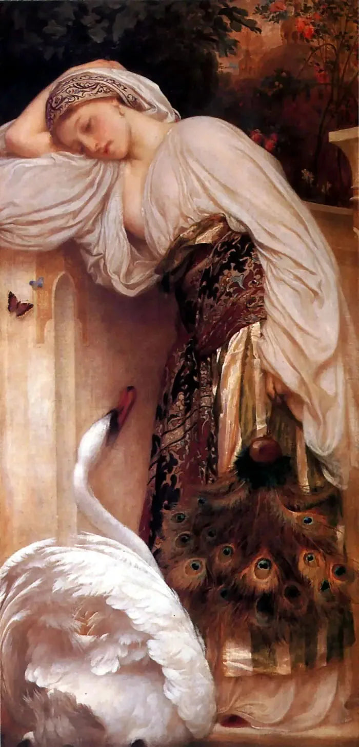 Odalisque - Frederic Leighton image 1 tableau peint à l’huile sur toile