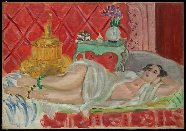 Odalisque, harmonie rouge - Henri Matisse