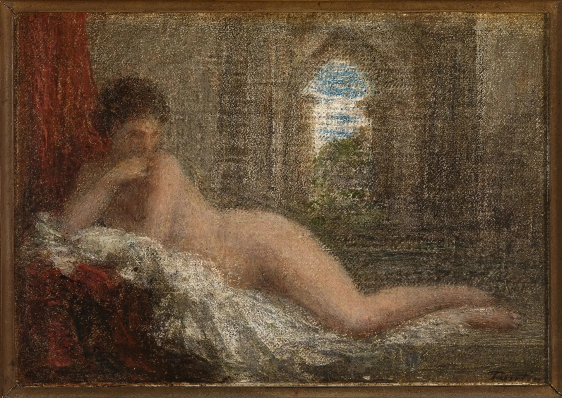 Odalisque - Henri Fantin-Latour image 1 reproduction de peinture à l’huile