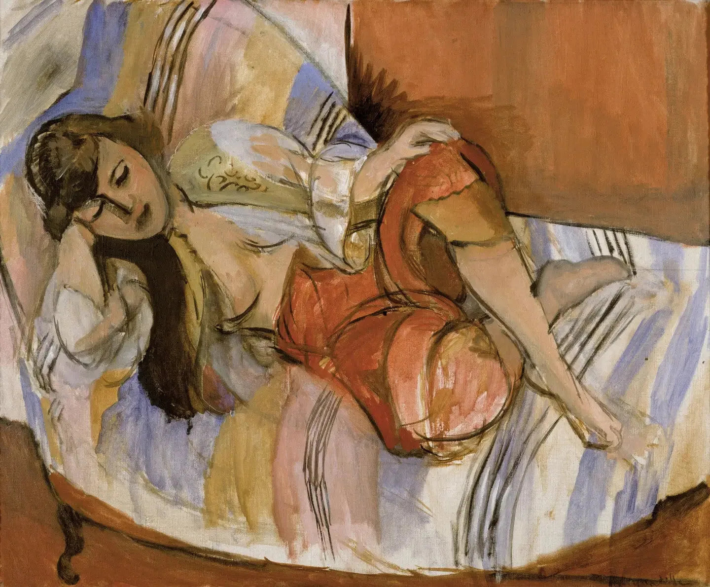 Odalisque - Henri Matisse image 1 reproduction d’œuvre d’art à l’huile