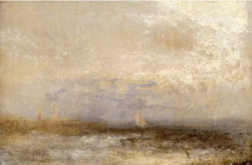 Off Margate - J. M. W. Turner image 1 reproduction artisanale de tableau