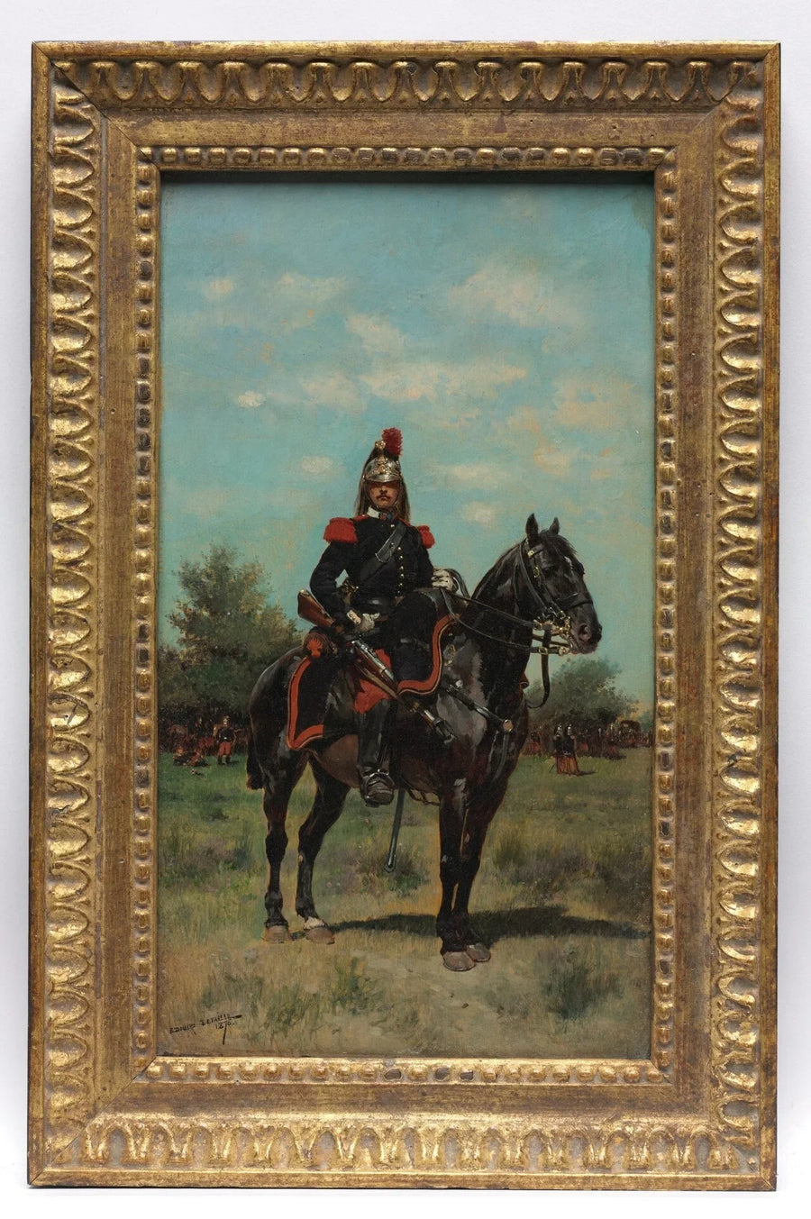 Officier de dragons montés - Édouard Detaille