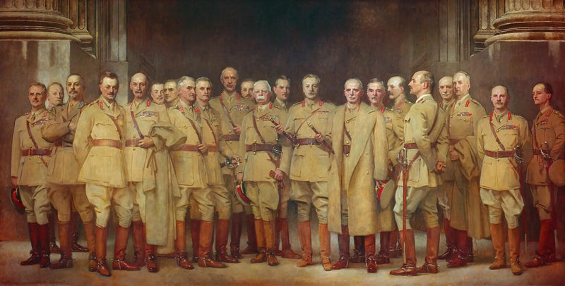 officier général de la Première Guerre mondiale - John Singer Sargent