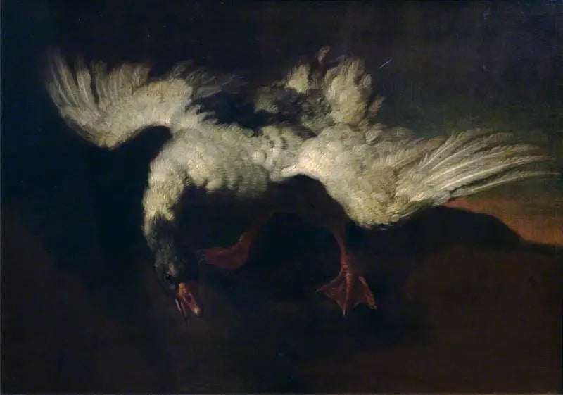 Oie aux ailes déployées - George Stubbs image 1 reproduction d’œuvre d’art à l’huile