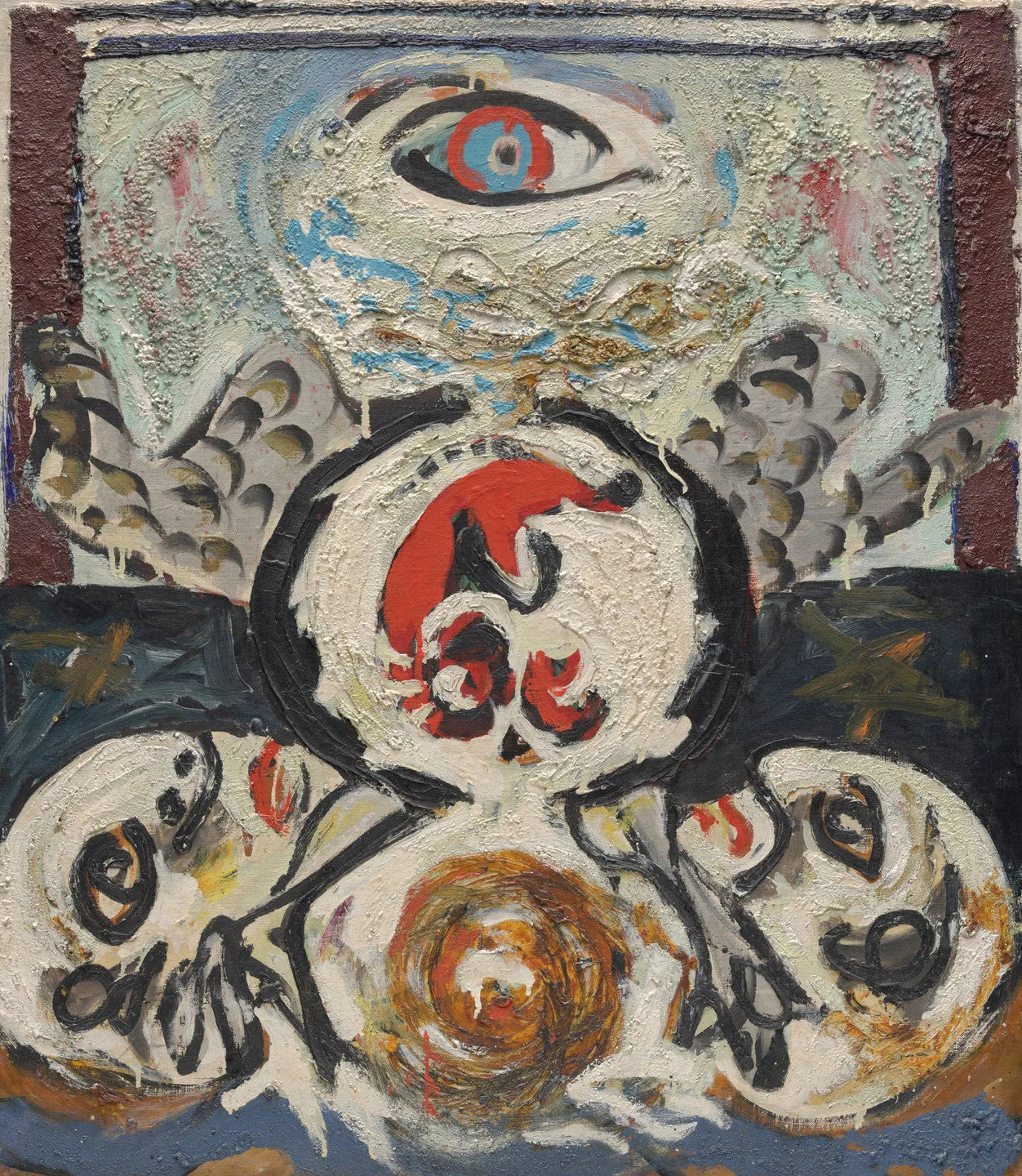 Oiseau - Jackson Pollock image 1 reproduction d’œuvre d’art à l’huile
