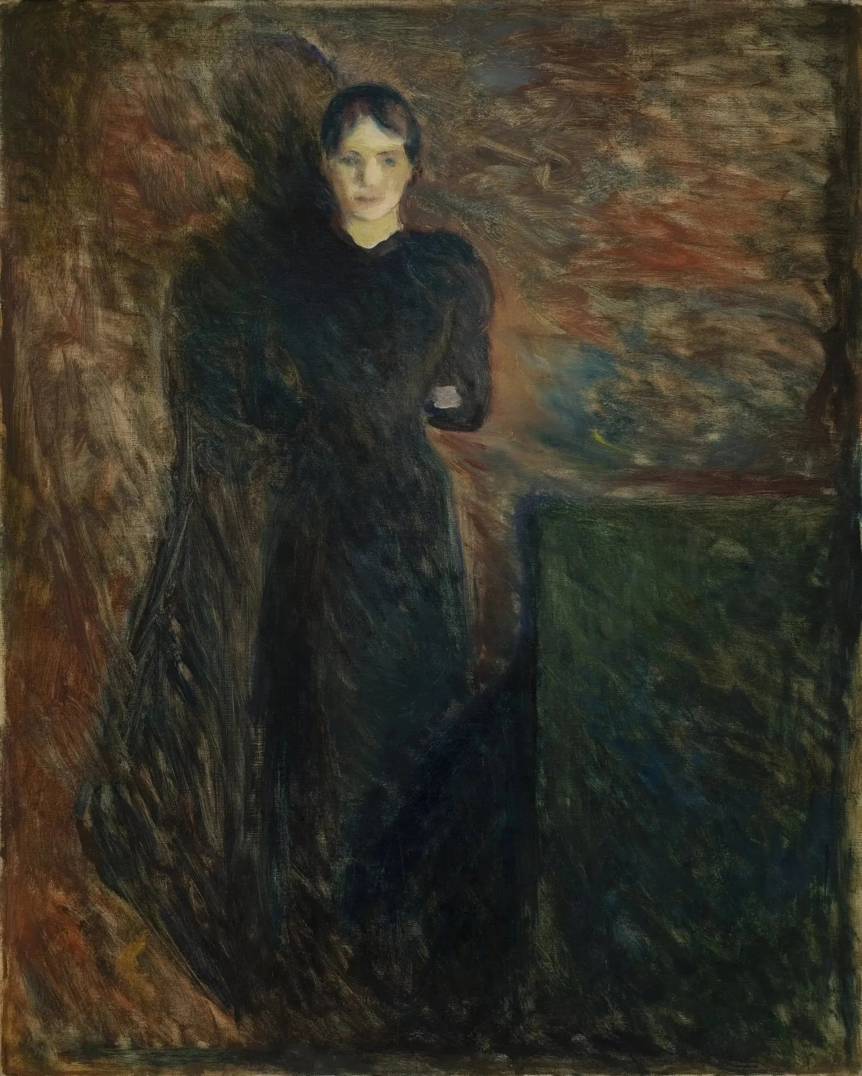 Olga Buhre - Edvard Munch image 1 reproduction artisanale de tableau