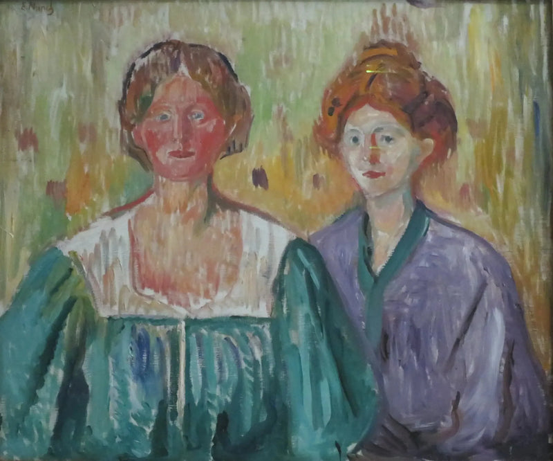 Olga et Rosa Meissner - Edvard Munch