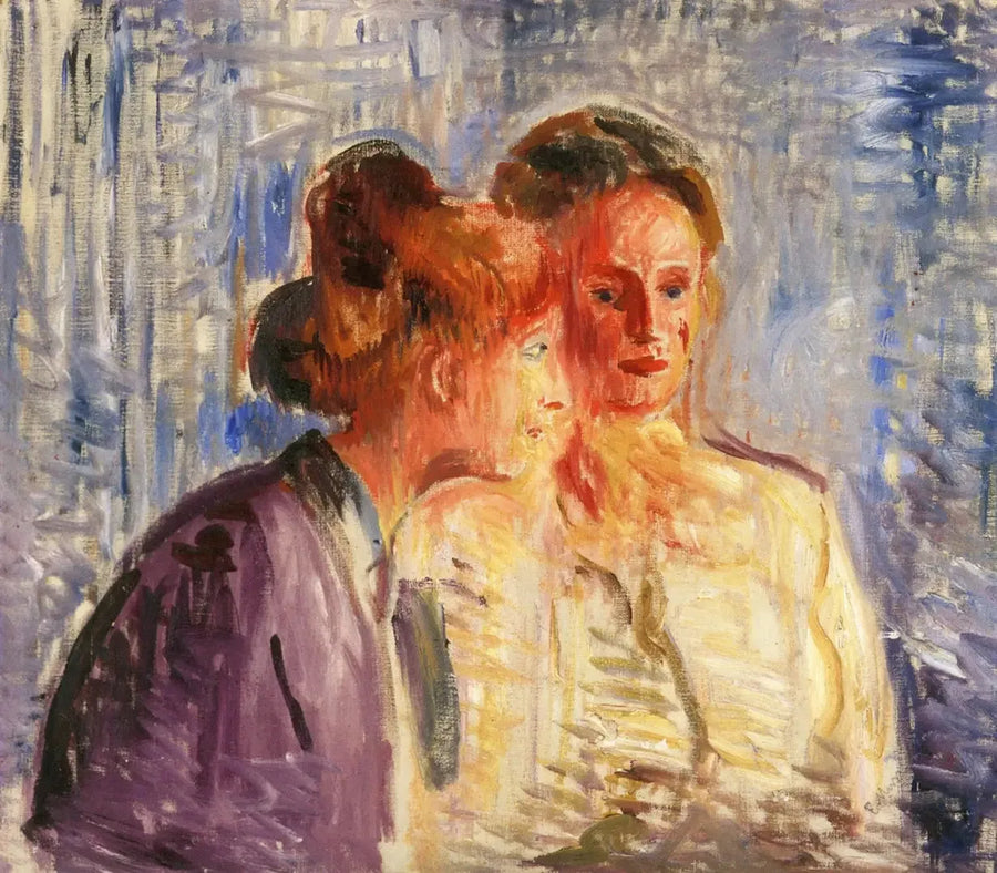 Olga et Rosa Meissner - Edvard Munch