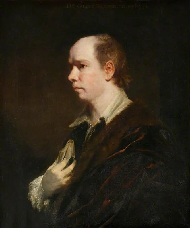 Olivier Goldsmith (1728-1774) - Joshua Reynolds image 1 tableau peint à l’huile sur toile