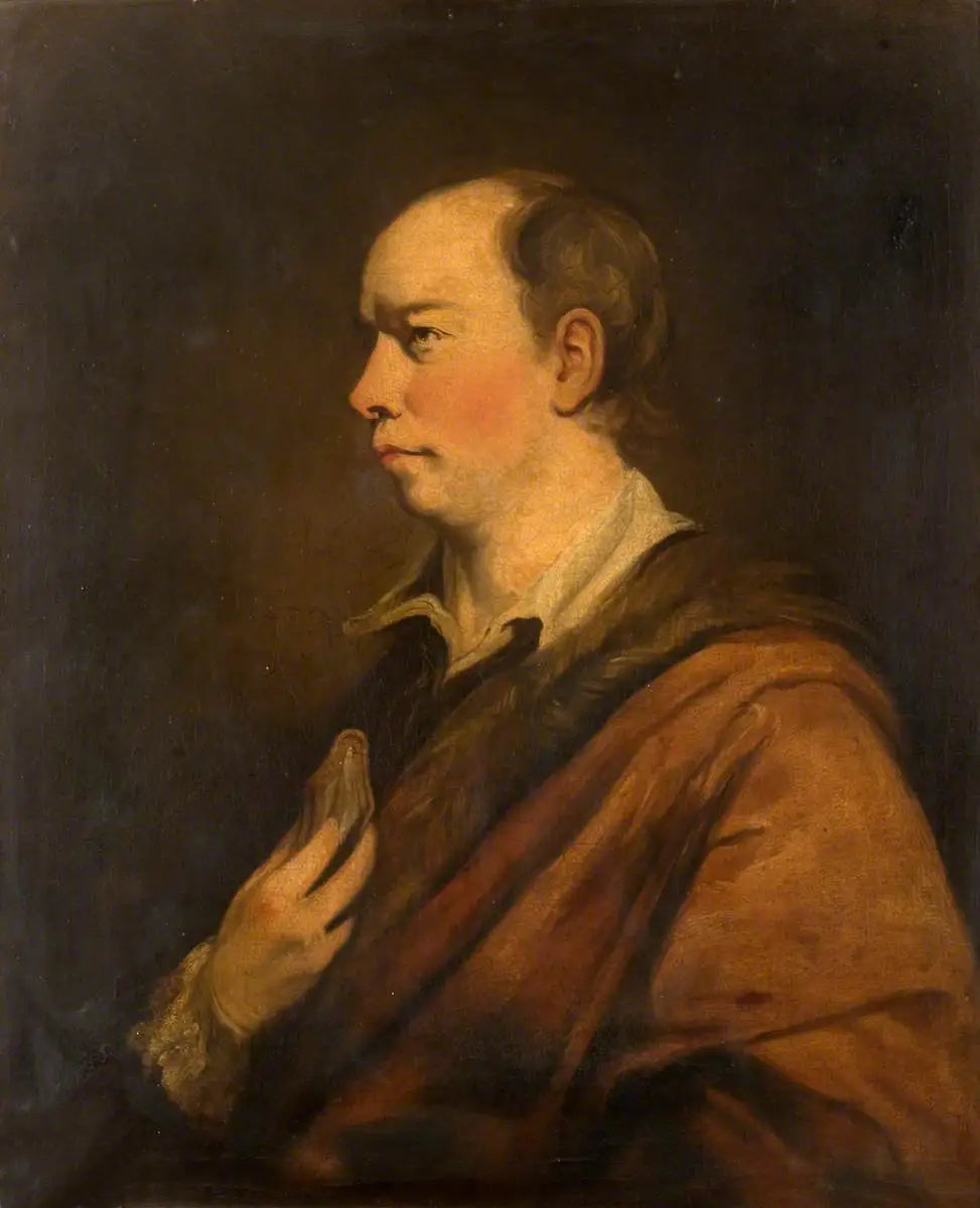 Olivier Goldsmith (1730–1774) - Joshua Reynolds image 1 reproduction de peinture à l’huile