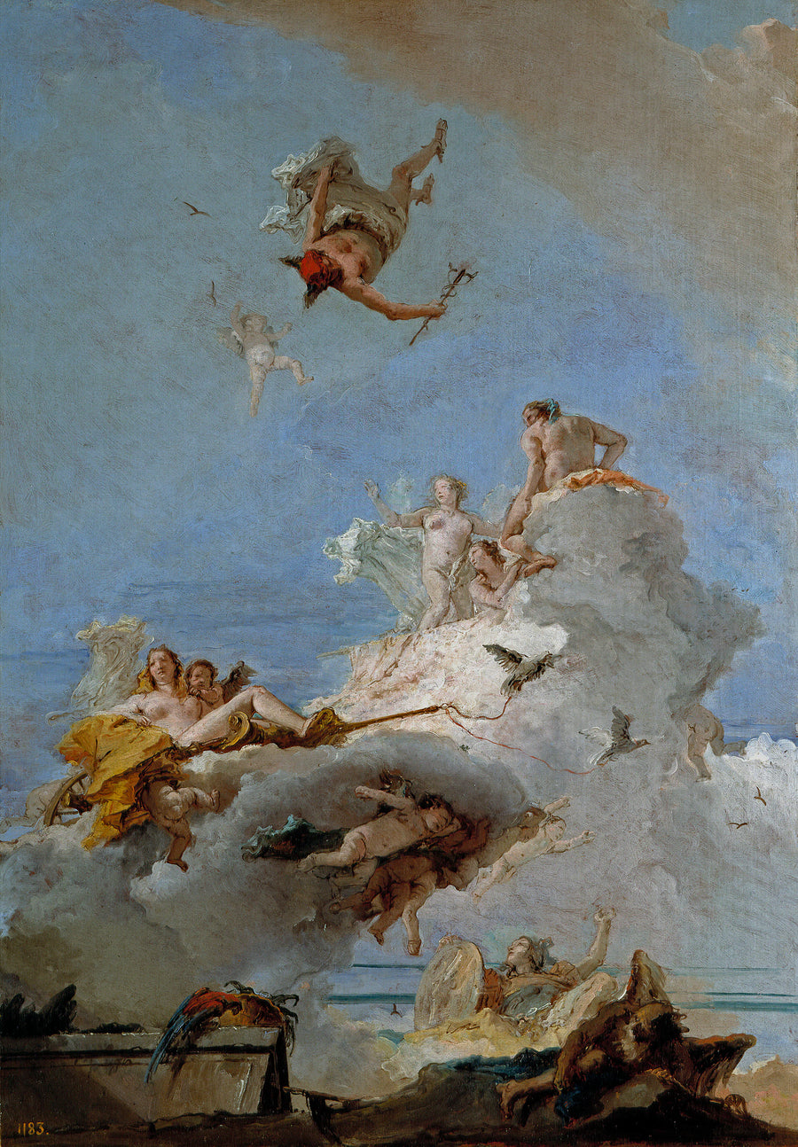 Olympe ou le Triomphe de Vénus - Giambattista Tiepolo