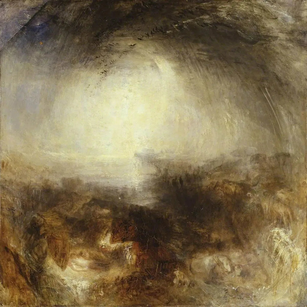 Ombre et Obscurité - J. M. W. Turner image 1 copie de tableau peinte à la main