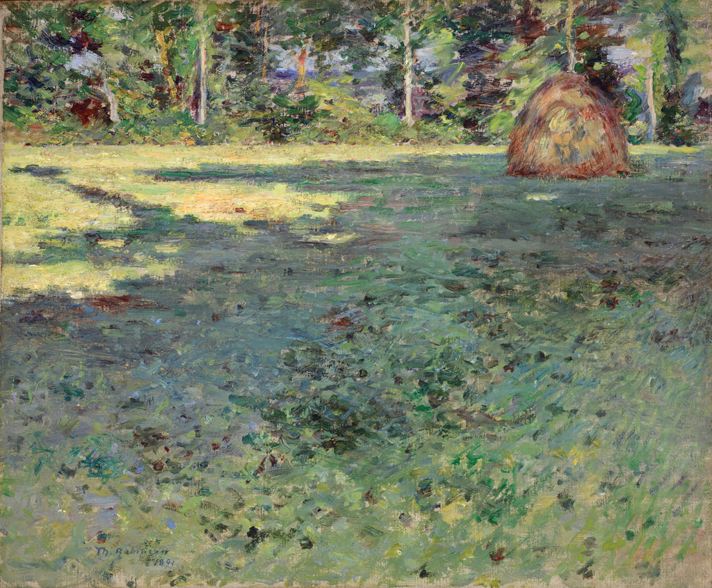 Ombres de l'après-midi - Theodore Robinson image 1 copie de tableau peinte à la main