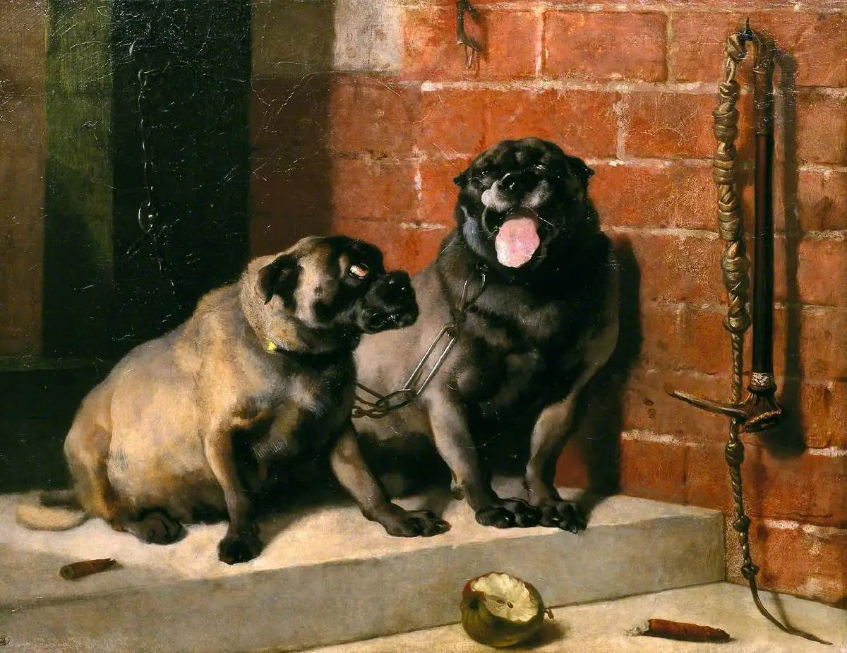 Oncle Tom - Edwin Henry Landseer image 1 copie de tableau peinte à la main