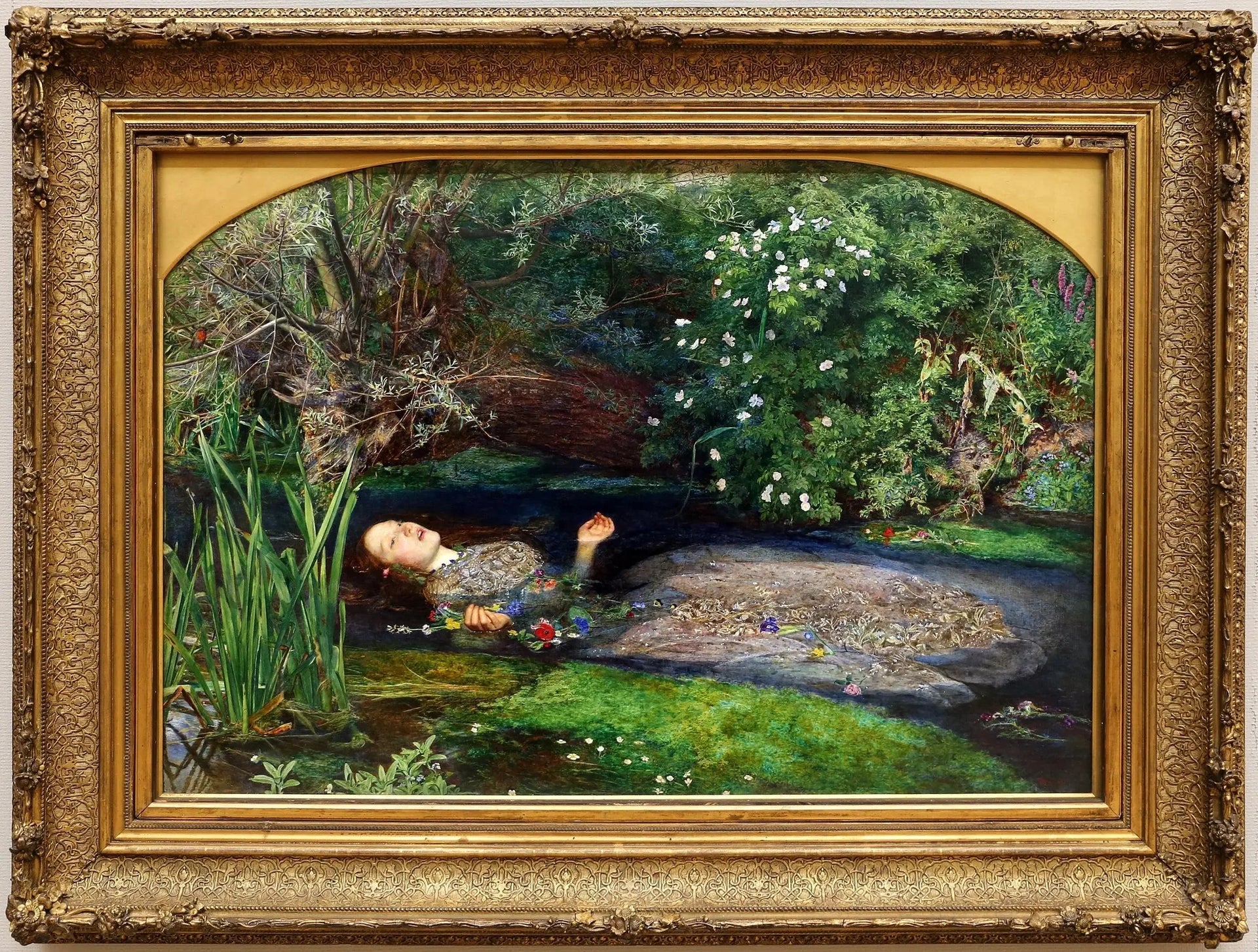 Ophélie - John Everett Millais image 2 tableau peint à l’huile sur toile