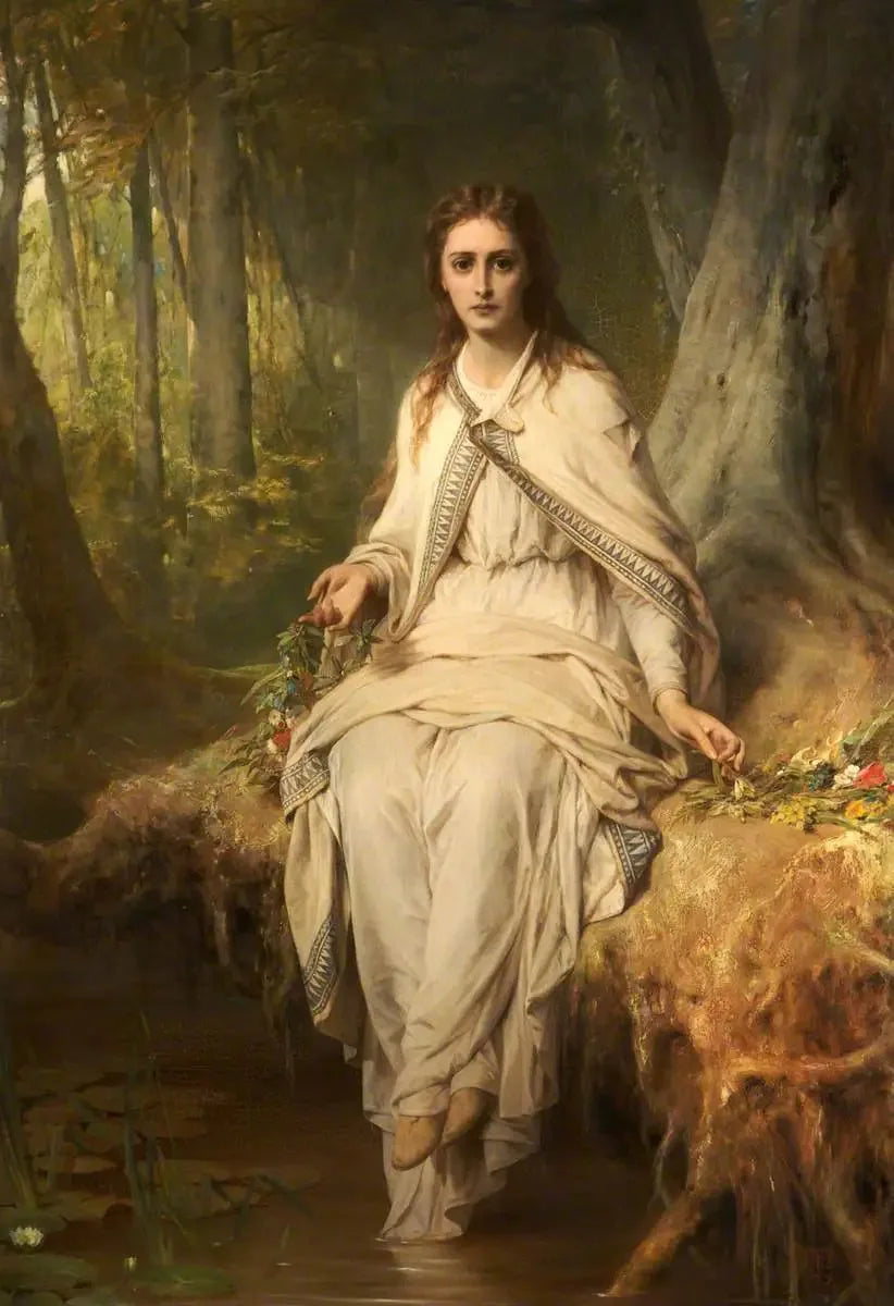 Ophélie - Thomas Francis Dicksee image 1 reproduction artisanale de tableau