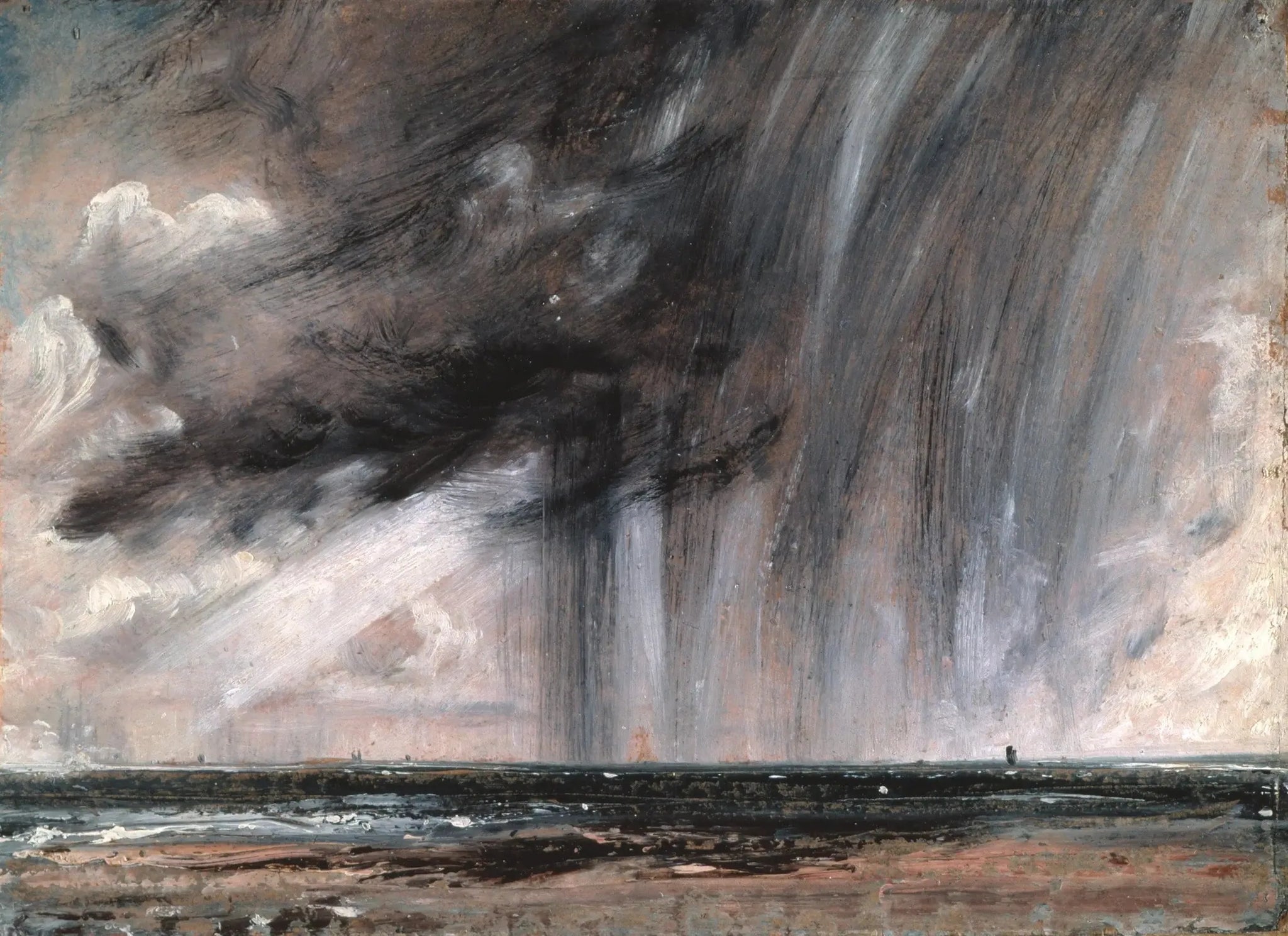 Orage sur la mer - John Constable image 1 reproduction de peinture à l’huile