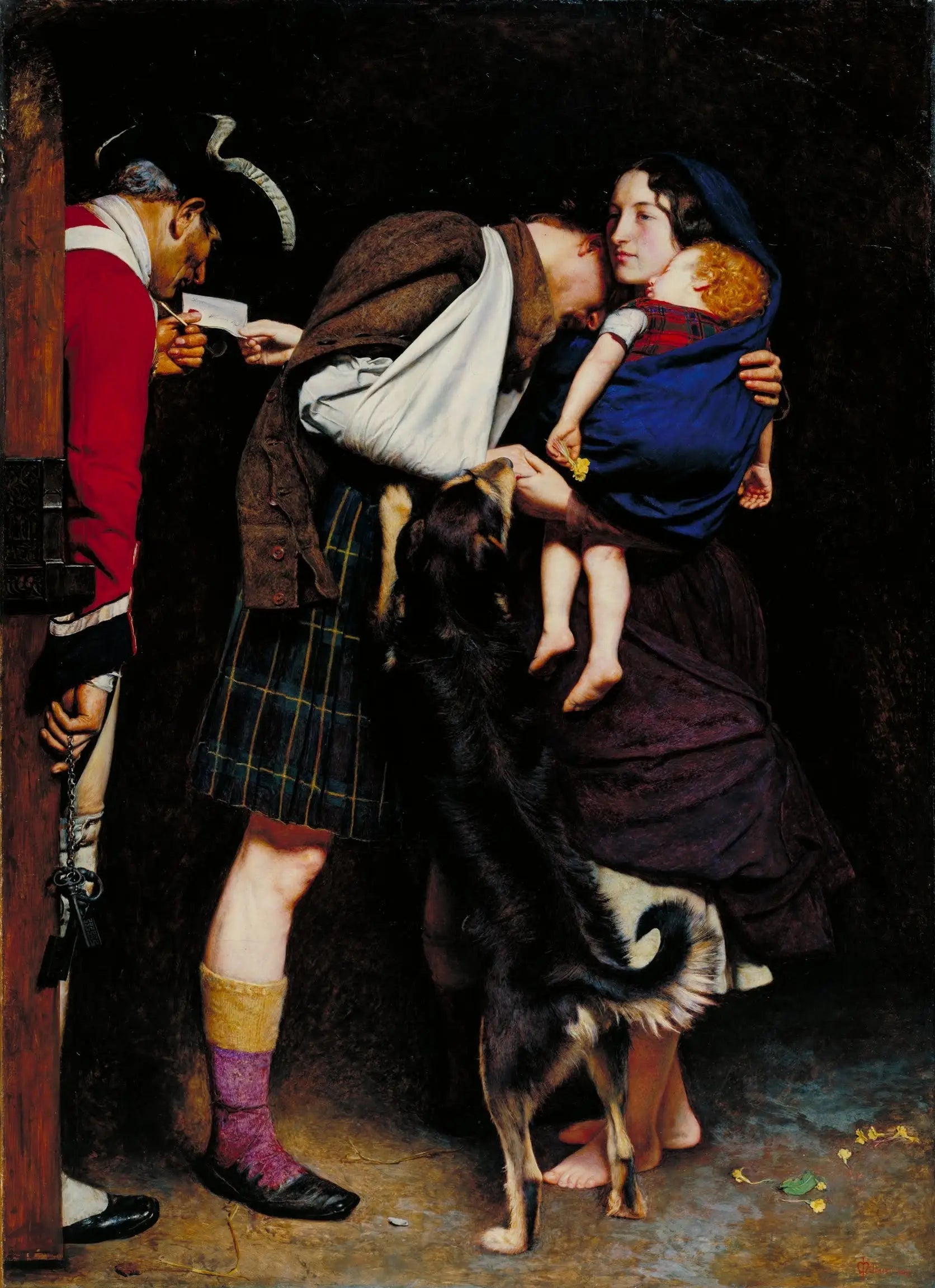 Ordre de Libération, 1746 - John Everett Millais image 1 reproduction de peinture à l’huile